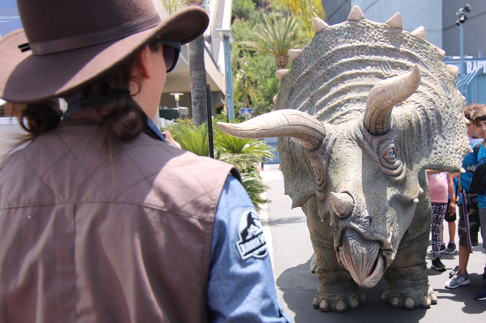 Give Kids the World Loans Trixie the Triceratops Figure to Universal  Studios Florida to Celebrate 'Jurassic Park' - WDW News Today