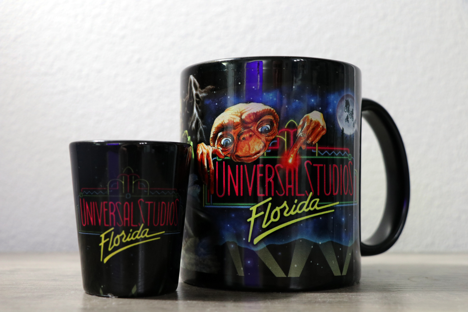 Universal Studios Florida Retro Kongfrontation Collectible Glass Cup New 