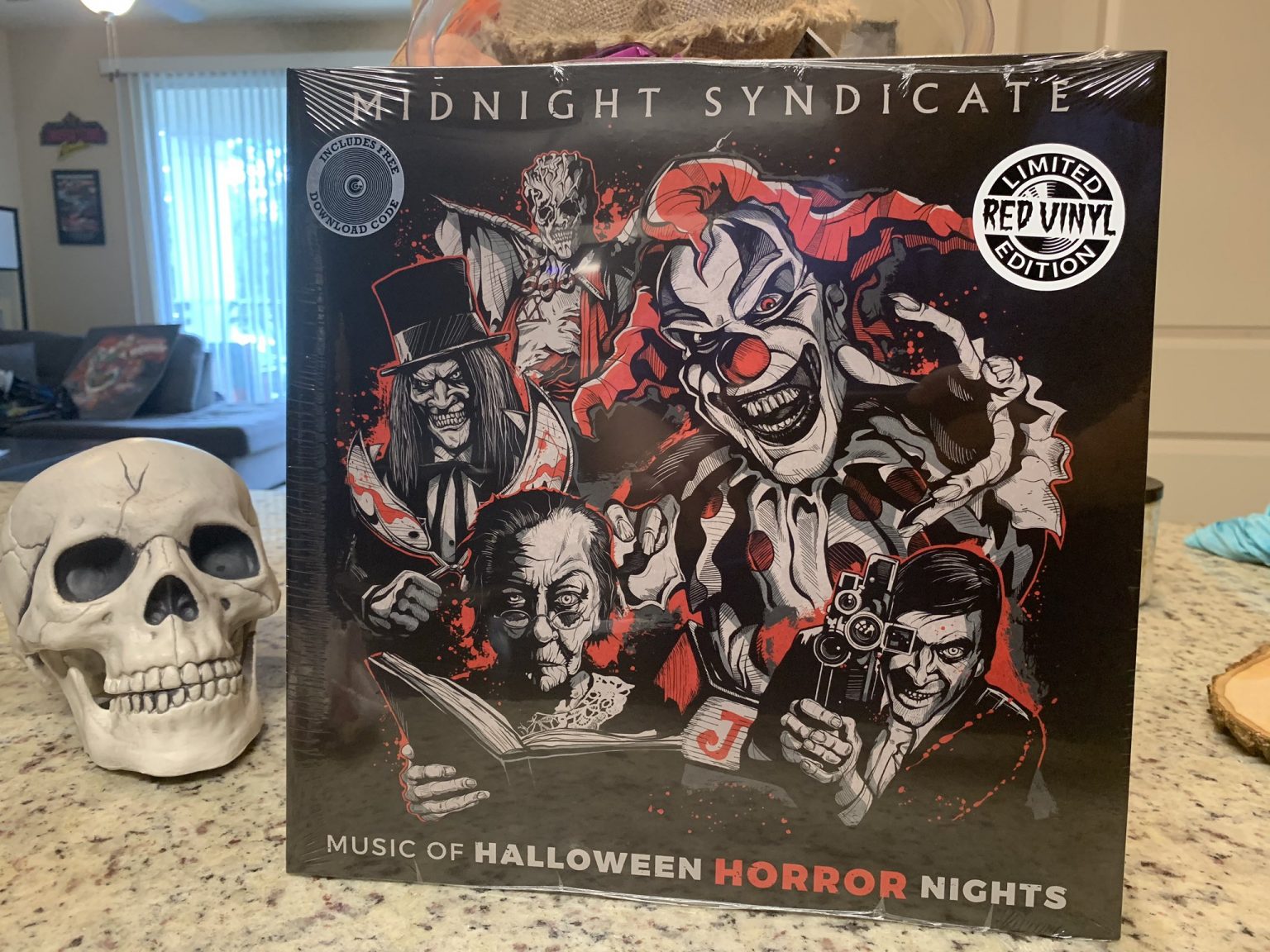 Limitededition “Music of Halloween Horror Nights” vinyl album released