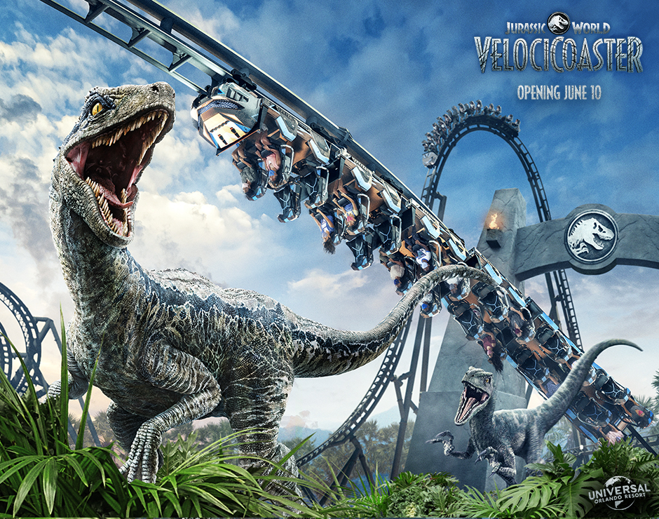 Universal's Islands of Adventure: VelociCoaster roller coaster opens June 10