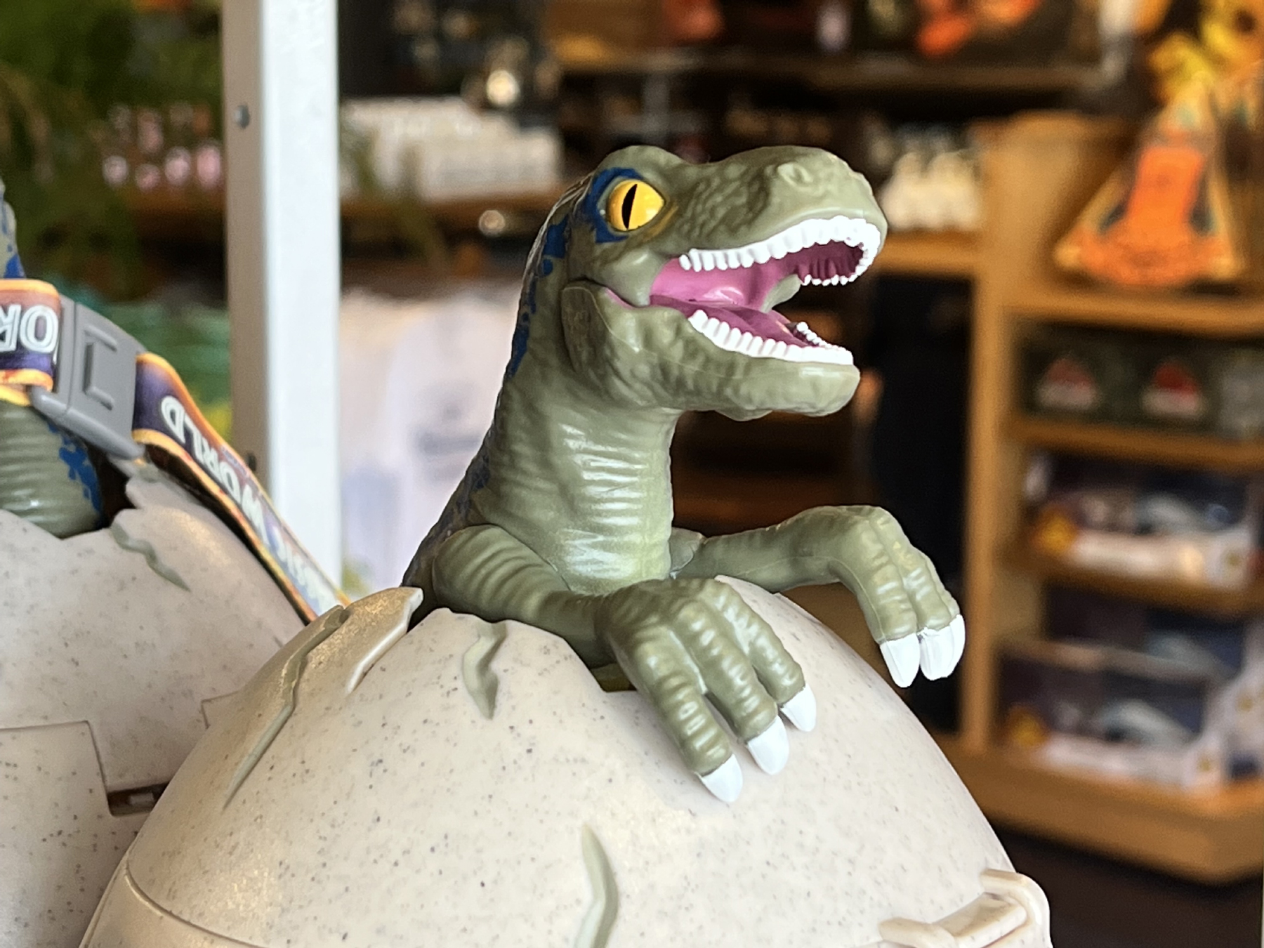 New Jurassic World Raptor Egg Popcorn Bucket now available at Universal