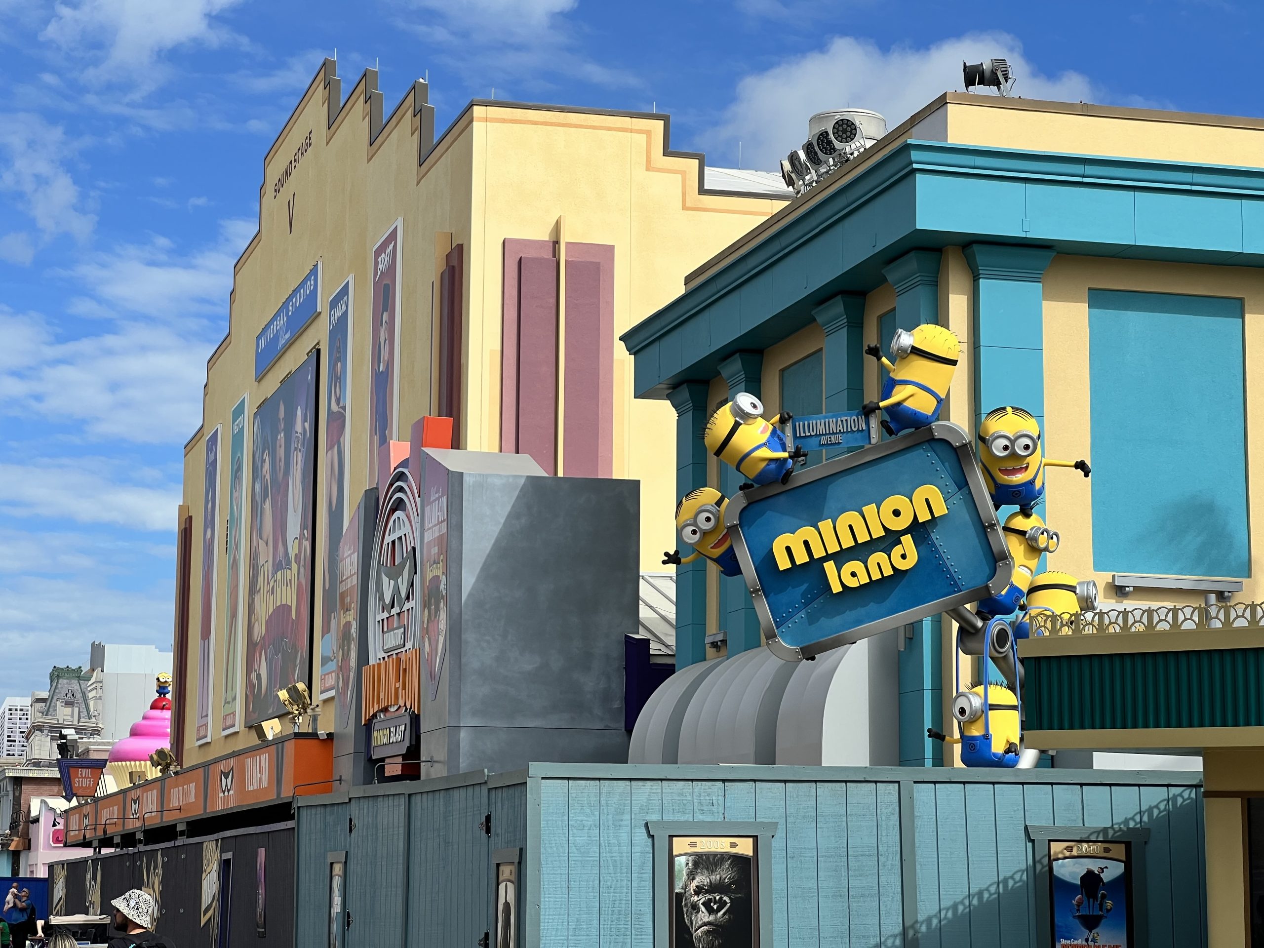 Minion Land signage arrives at Universal Studios Florida Inside Universal