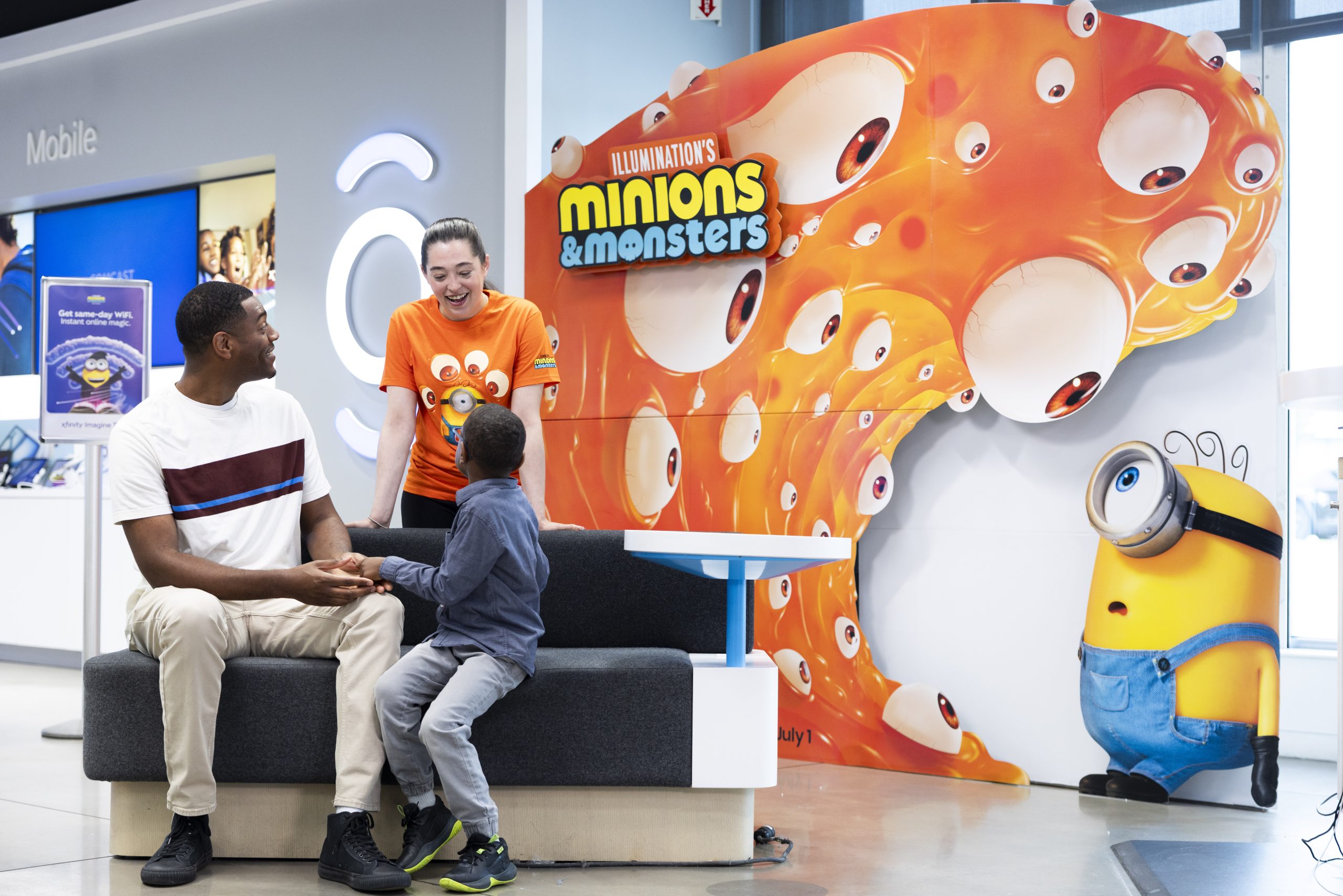 Xfinity Brings Minions & Monsters Experience to 700 Retail Stores